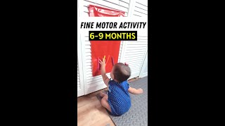 Fine motor skill activity / Montessori inspired