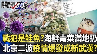 戰犯是鮭魚！？海鮮青菜滿地扔 北京第二波疫情大爆發變成新武漢！？【關鍵時刻】20200615-4 劉寶傑 李正皓 王定宇 吳子嘉 陳東豪 王瑞德 黃創夏