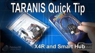 TARANIS Quick Tip - X4R Receiver (S-Bus and Smart Port) and Sensor Hub from Banggood.com