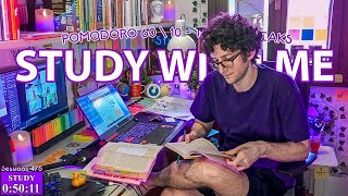 STUDY WITH ME LIVE POMODORO | 11 HOURS STUDY CHALLENGE ✨ Harvard Student, Relaxing Rain Sounds