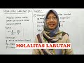 Molalitas Larutan | Kimia SMA | Tetty Afianti