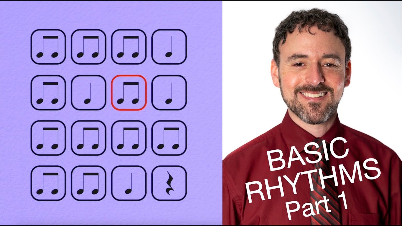 Music Theory Basic Rhythms Part 1 Youtube