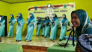 Lagu Indonesia membangun & sholawat versi pecah seribu - Rebana #DesaMekarsari