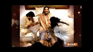 Inside masti from Sonam Kapoor-Anand Ahuja Mehendi ceremony