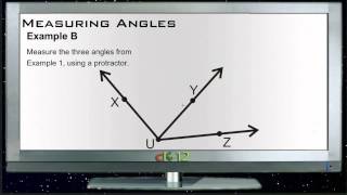 Measuring Angles: Examples (Basic Geometry Concepts)