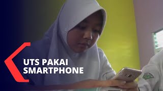 Unik! Ujian Tengah Semester di Blitar Pakai Ponsel