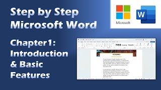 Microsoft Word Lessons - Chapter 1 Creating Documents Basics