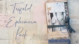 Trifold Ephemera Folio Pack