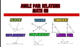 Angle Pair Relations Song
