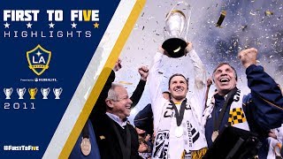 #FirstToFive: 2011 MLS Cup Highlights | Beckham, Keane, \u0026 Donovan take down Houston