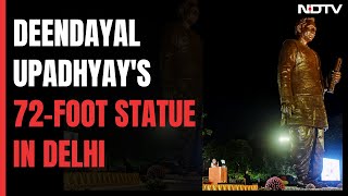 PM Modi Unveils 72-Foot Statue Of Deendayal Upadhyay In Delhi