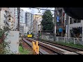 都電荒川線8800形8810号車　各駅停車早稲田行き向原駅～大塚駅前駅通過 2023 11 18