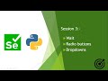 Automation | Selenium with Python | Session 3 -  Wait, Radio Buttons & Dropdowns