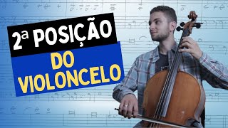 Aprenda as NOTAS da 2ª POSIÇÃO do CELLO I  Curso de Violoncelo Online