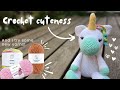 Ep 107 - Cute projects, fun new yarn from Hobbii and #cocoscrochetcal2024 #amigurumi