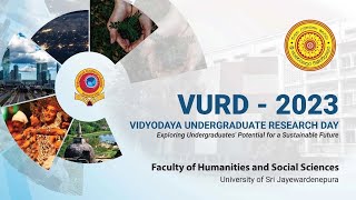 Inauguration Ceremony of Vidyodaya Undergraduate Research Day (VURD) 2023