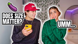 Asking My Girlfriend *JUICY* Questions Guys Are Too Afraid To Ask