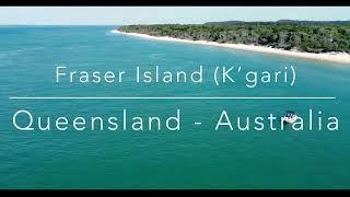 Fraser Island (K'gari) Aerial Cinematic Drone Footage