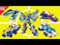 LEGO Combiner Sky Train Warrior ⚡️ Speed Build How to make a Robot Transformers 4in1 Sembo 103302