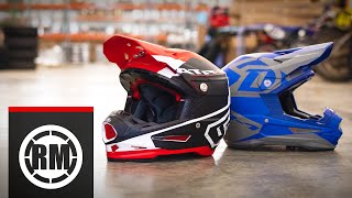 6D ATR-1 \u0026 ATR-2 Motocross Helmet Comparison