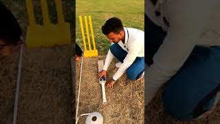 Cricket Pitch Measurement 🤔| Cricket With Vishal | Cricket Tips In Hindi