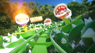 【4K60P】プラネットコースター ジェットコースター 「スーパーマリオ・オデッセイ・ザ・ ライド」/ Super Mario Odyssey the ride at Planet Coaster