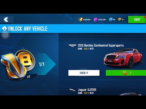 Asphalt 8, los mejores coches para desbloquear con la llave maestra de la Clase B Mira ahora