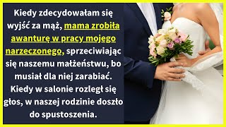 moja mama zrobiła scenę w pracy mojego narzeczonego, sprzeciwiając się naszemu małżeństwu, ponieważ.