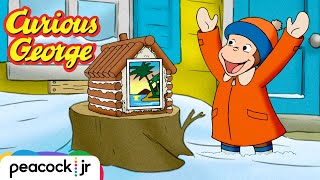 George Builds a Squirrel Winter Getaway! 🐿 ❄️ | CURIOUS GEORGE