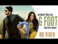 6 Foot HD Vidio | Gurnam Bhullar | Sruishty Maan | Desi Crew | Kaptaan | Latest Punjabi Song 2022