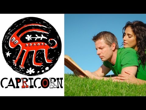 Where do Capricorn like to be touched?