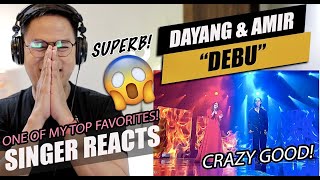 Dayang Nurfaizah & Amir Masdi - Debu | #SFMM37 | SINGER REACTION