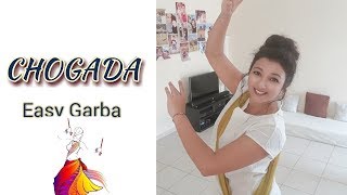 #trendingsong CHOGADA TARA/ LOVERATRI / Easy Garba - KhushbuVlogs