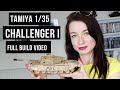 Tamiya 1/35 Challenger I mk.III scale model tank build