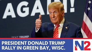 LIVE: President Donald Trump campaign rally in Green Bay, Wisc. | NEWSMAX2