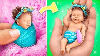 30 Miniature Baby Doll Ideas / LaLiLu Crazy Hacks