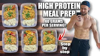 High Protein Vegan MEAL PREP | Quick, Easy & Soy Free