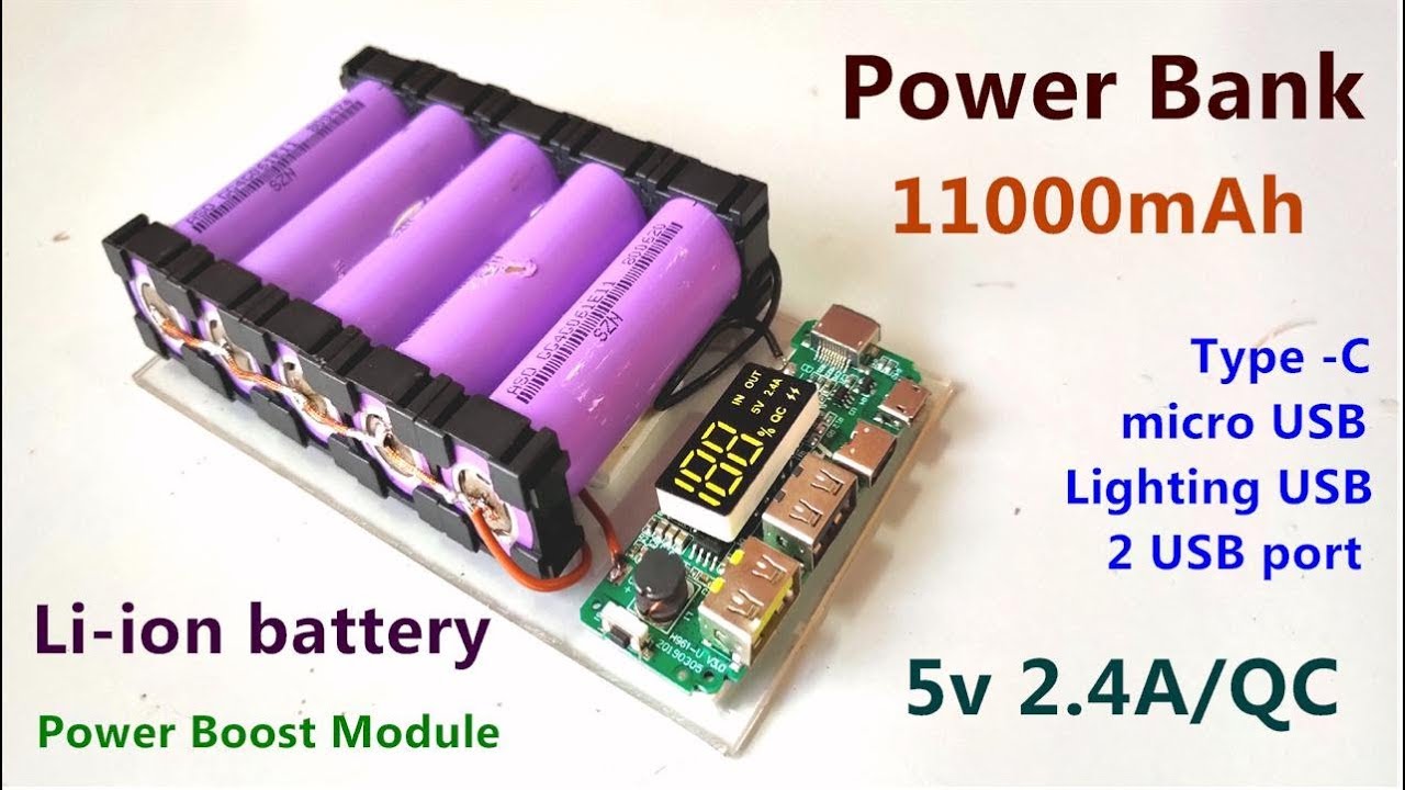 Diy Fast Charging Powerbank 70wh Afc Fcp Scp 58 Off