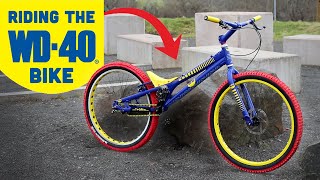 WD-40 Tribute Bike - First ride!