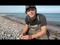 october rock hunt on lake superior