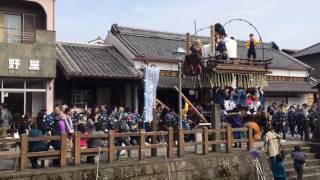 香取市合併10周年曳き廻し（2016年4月24日）⑤諏訪大神　上新町区 ／日本武尊　北横宿区