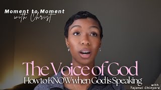 How to Hear God’s Voice Clearly in Everyday Moments | Moment to Moment with Christ