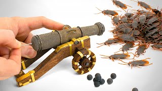 Realistic Pirate Cannon Ship VS Cockroaches | Director