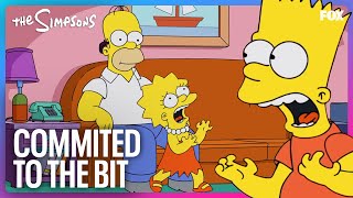 Bart Imitates Everything Lisa Does For 6 Months | The Simpsons