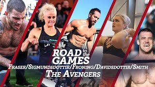 Road to the Games 16.04: Fraser / Sigmundsdottir / Froning / Davidsdottir / Smith