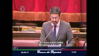 29/5/2013 Riccardo Fraccaro sulle riforme costituzionali