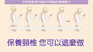 保養頸椎 您可以這麼做