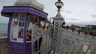 Bangor Pier with Mr Prendy