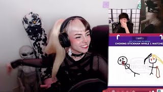 Emma Langevin Reacts To Sykkuno’s Drawings, Talks About CORPSE Husband, Karl Jacobs, And Rodeo.