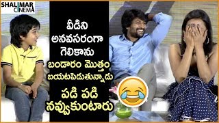 Nani And Jersey Child Actor Ronit Kamra Hilarious Comedy || Jersey Movie Team Funny Interview